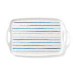 Blue Bay Melamine Handled Platter Easy Serve Durable Outdoor-Friendly