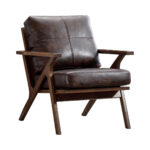 Mid-Century Upholstered Armchair 33" Wide Jontavia - Image 2