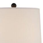 Letchworth 28.57" Metal Table Lamp Set Vintage Modern Style - Image 4