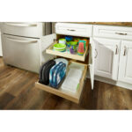 Wooden Pull Out Cabinet Organizer Soft Close Full Extension Shelf - Image 2